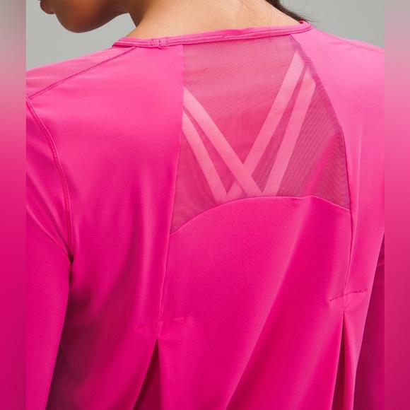 Lululemon Sculpt long sleeve in sonic pink💕 size 8 NWT - Picture 3 of 7